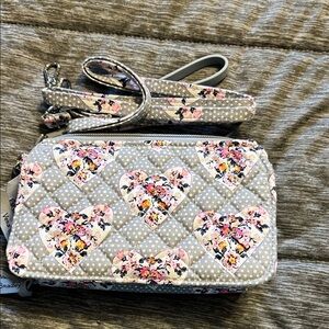Vera Bradley Heart Patterned Crossbody Bag